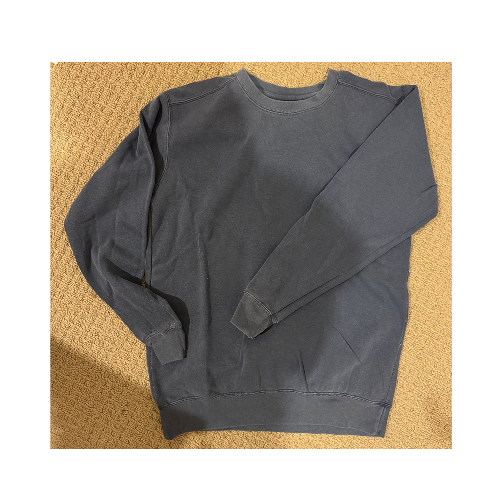 SMALL Navy Vintage Crewneck