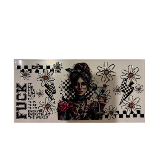 Tattoo Girl w/ Martini