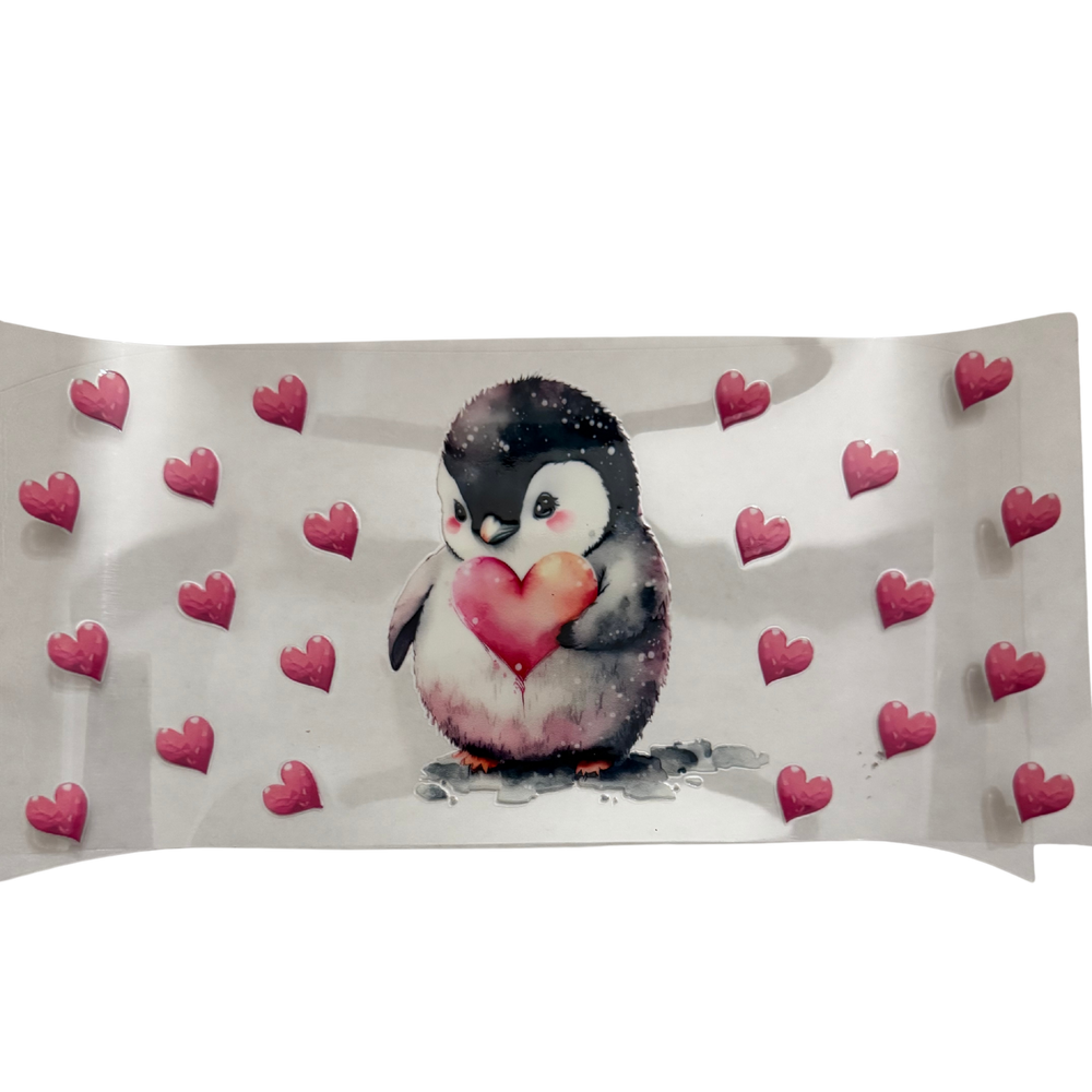 Penguin w/ Hearts