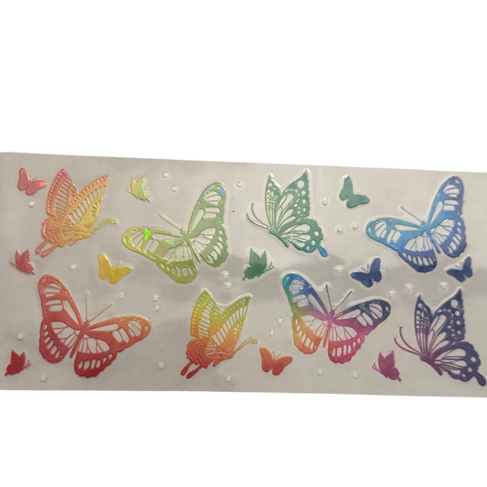 Rainbow Butterflies - HOLO