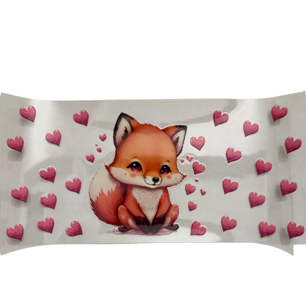 Fox w/ Hearts