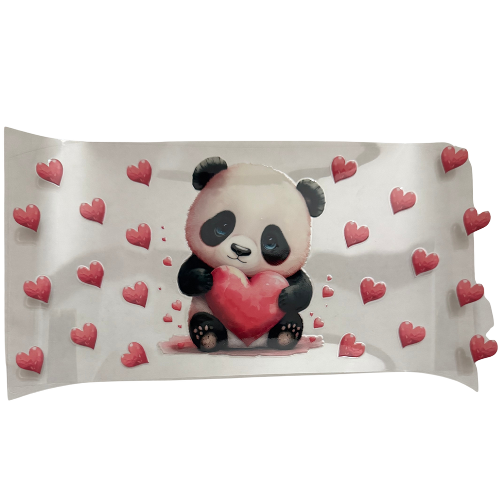 Panda w/ Hearts