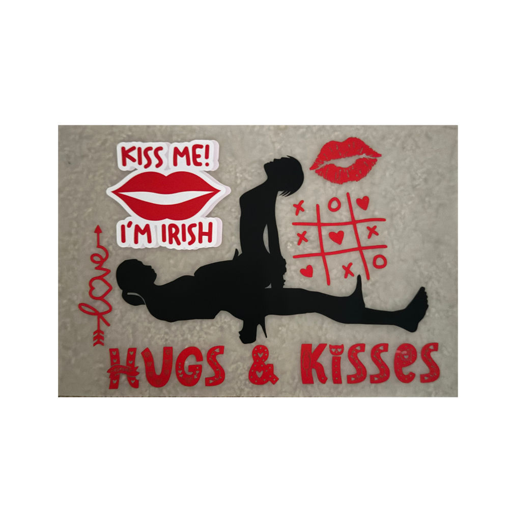 DTF - Hugs & Kisses