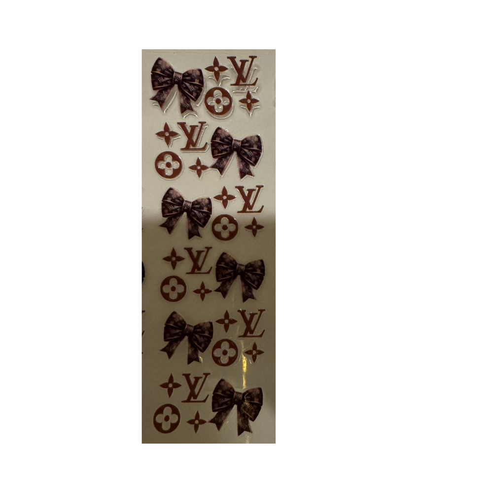 Brown LV Bows - Pen