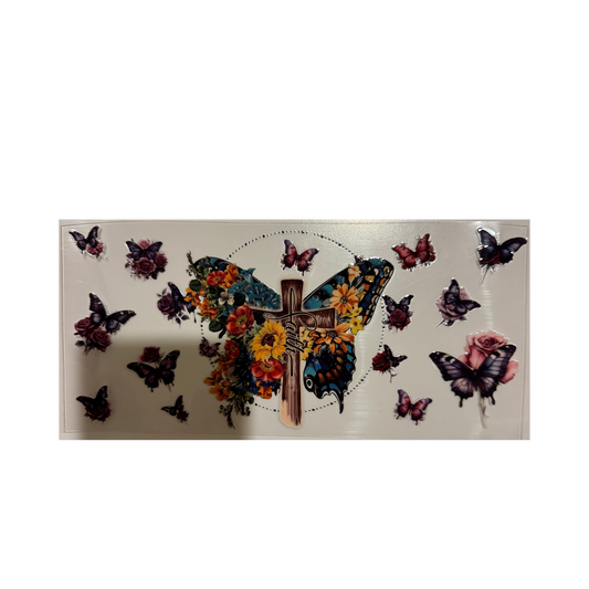 Faith Butterfly Cross