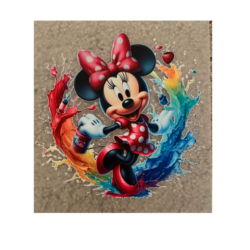 KIDS DTF - Minnie In Paint