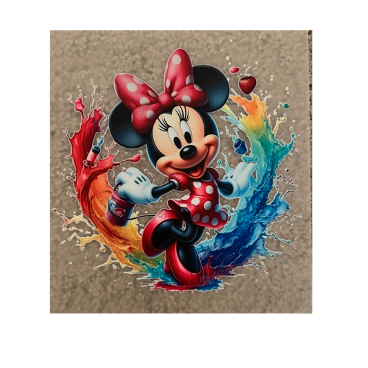 KIDS DTF - Minnie In Paint