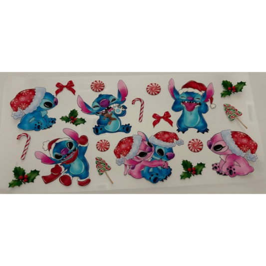 Stitch & Angel Christmas