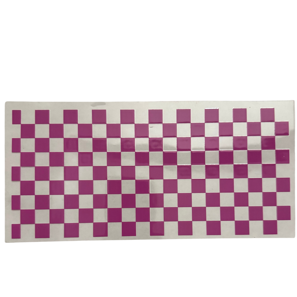 Purple Checkered