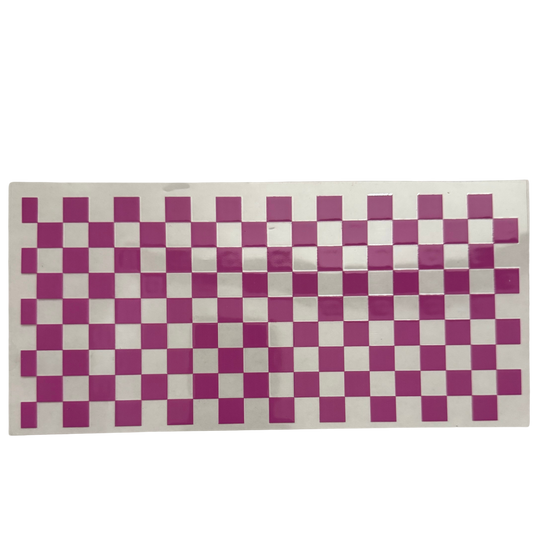 Purple Checkered