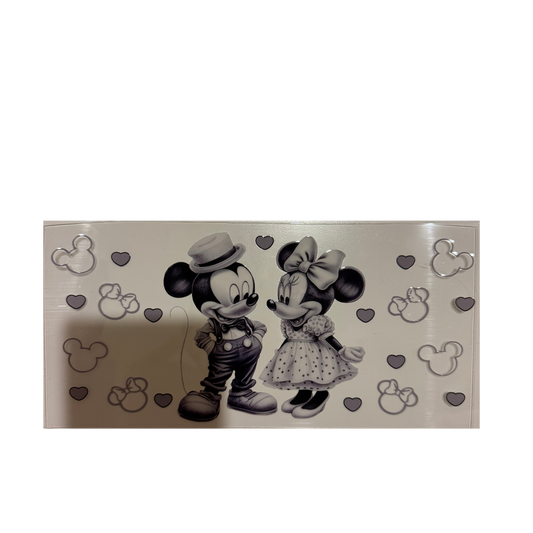 B&W Minnie & Mickey