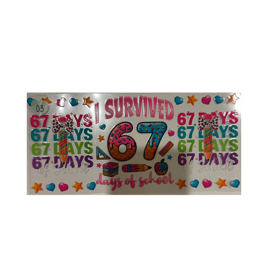67 Days of School Ice Cream