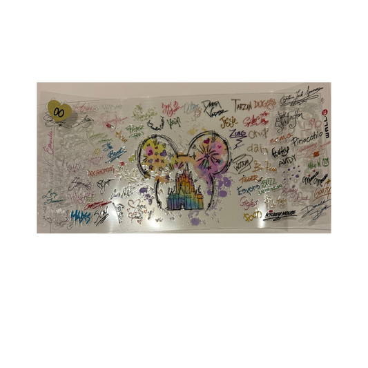 Magical Place Signatures w/ Colorful Castle