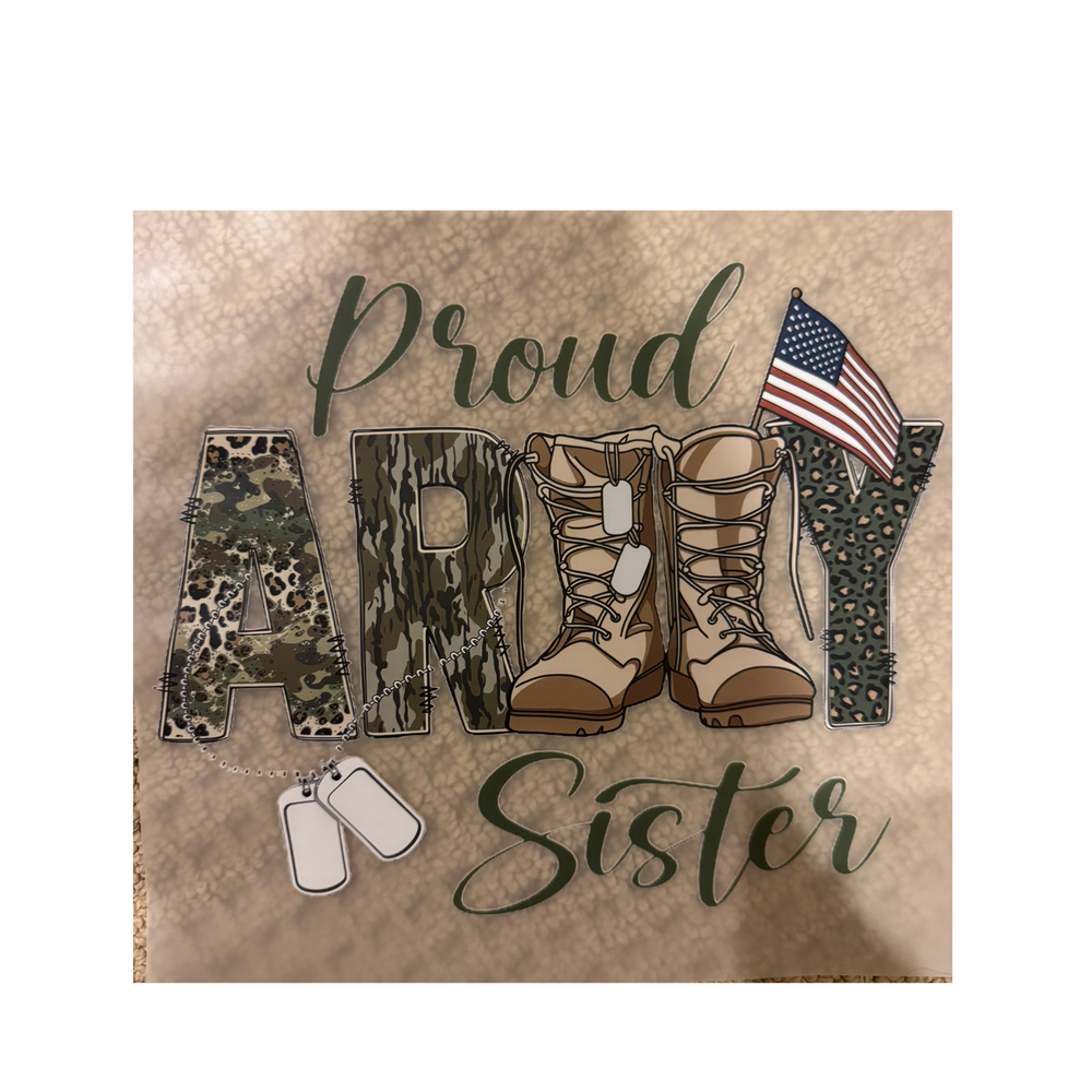 DTF - Proud Army Sister