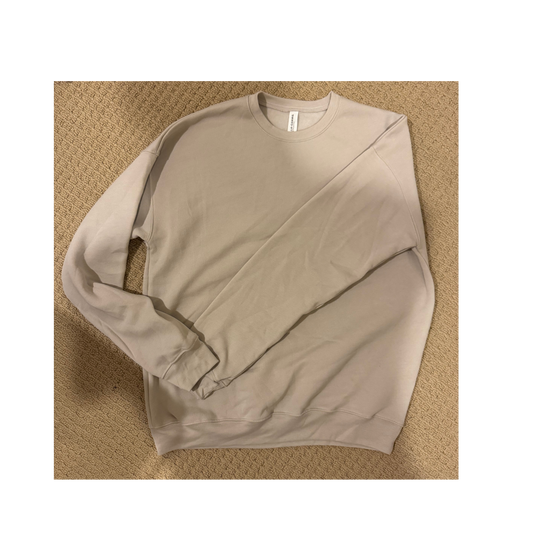 MEDIUM Sponge Fleece Crewneck