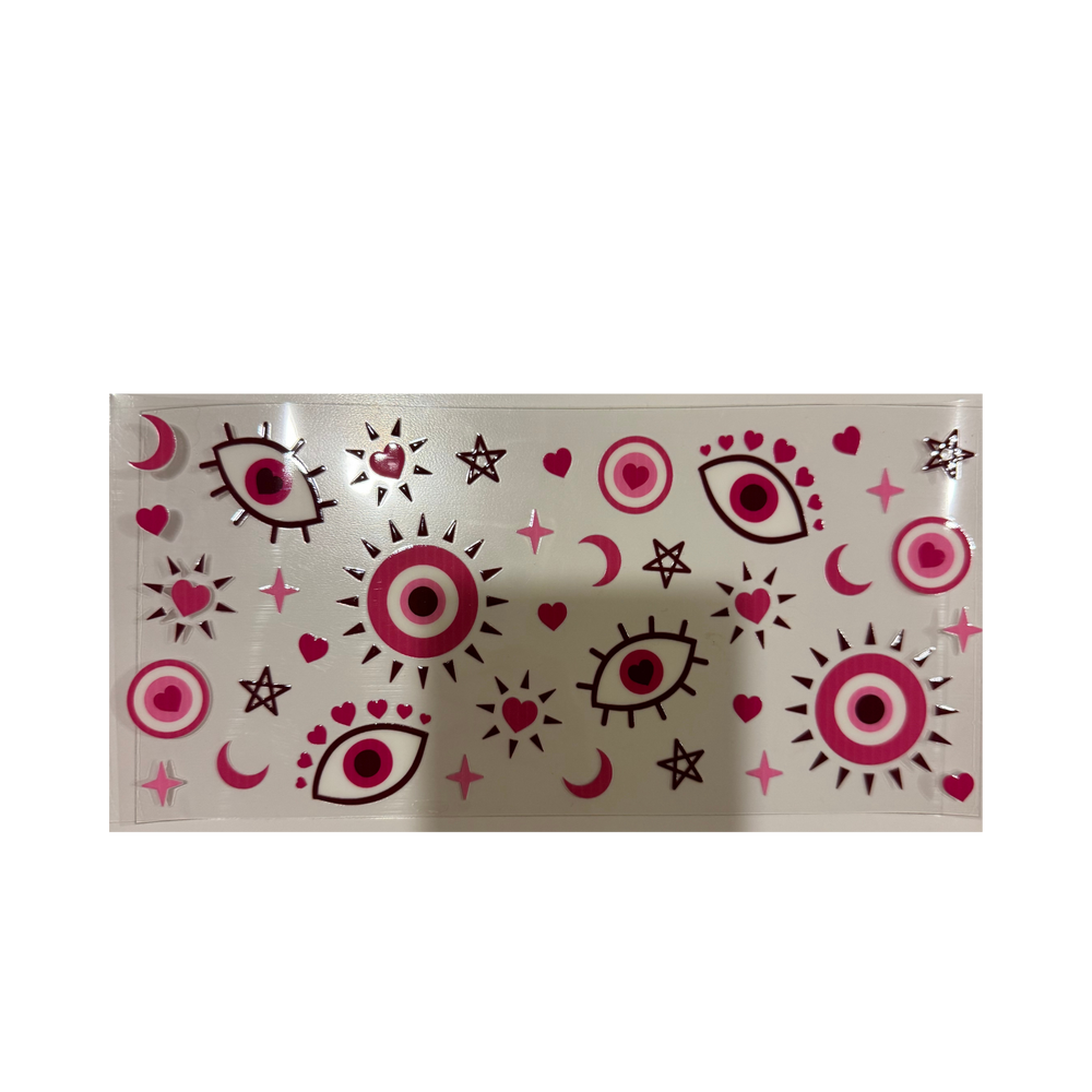 Pink Evil Eyes
