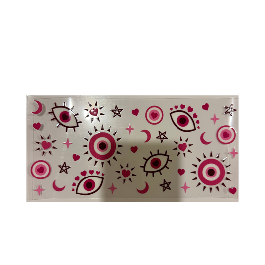 Pink Evil Eyes