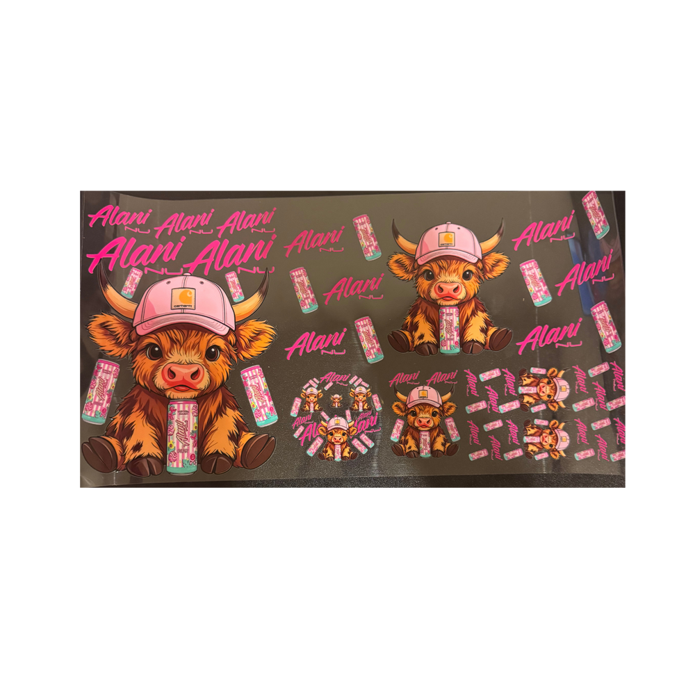 Light Pink Alani Cow - 6 in 1 Set