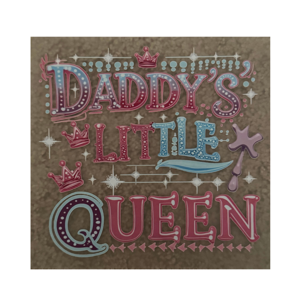 KIDS DTF - Daddy's Little Queen