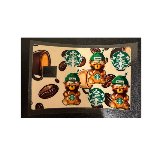 Starbies Bears - Credit Card Wrap