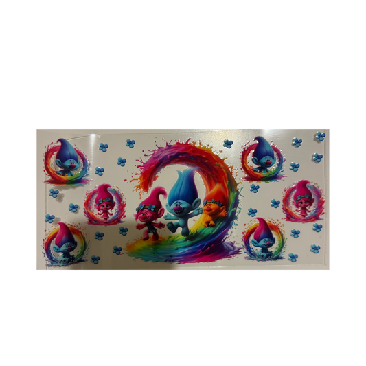 Trolls w/ Colorful Splash