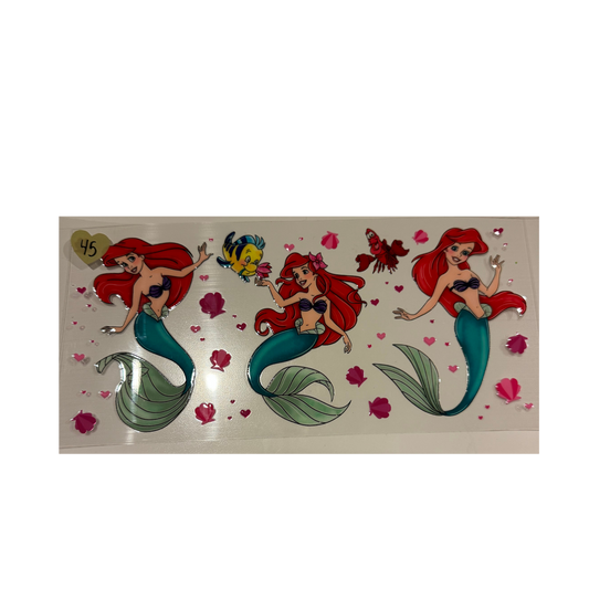 Ariel w/ Pink Seashells