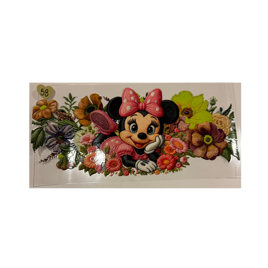Crochet Minnie in Flowers