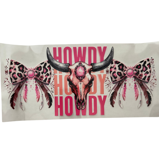 Howdy Longhorn Skull