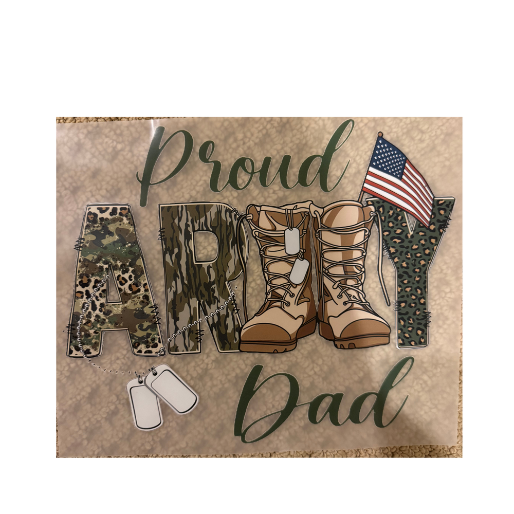 DTF - Proud Army Dad