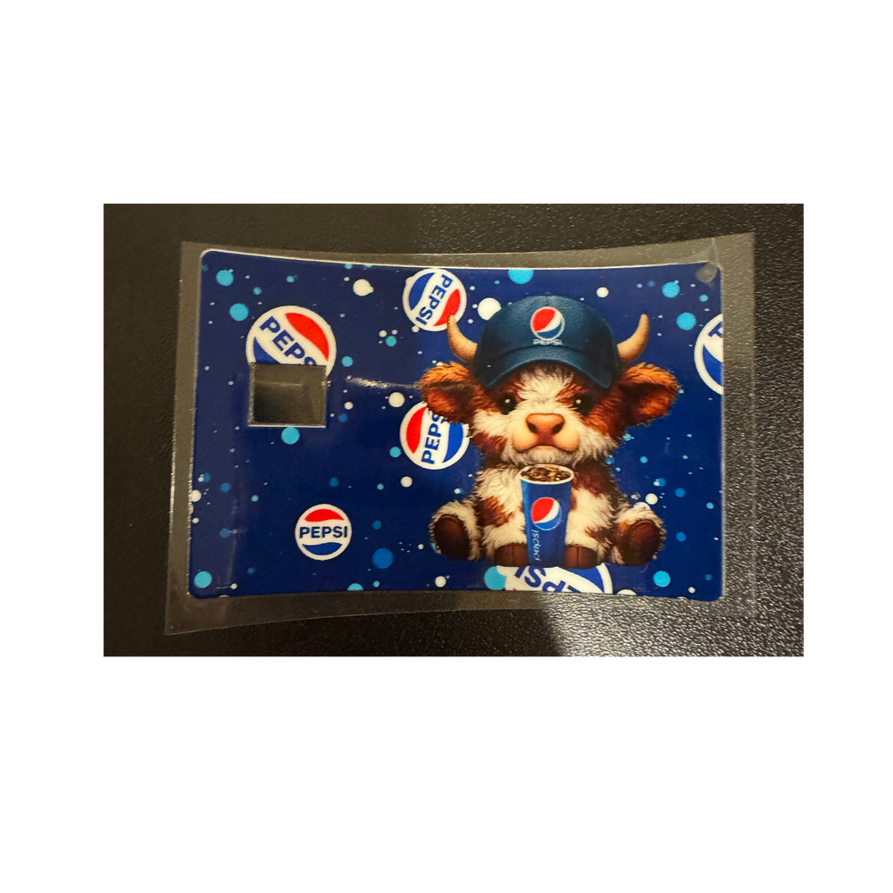 Pepsi Cow - Credit Card Wraps