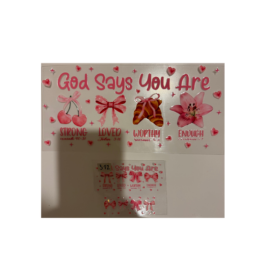 God Says You Are & Mini Set
