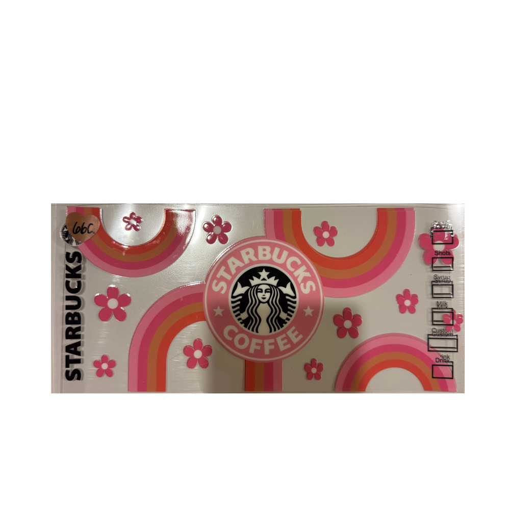 Starbies Pink Rainbows