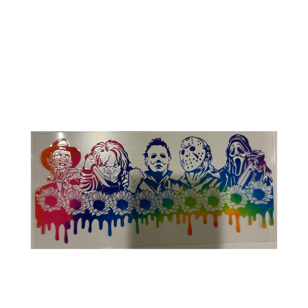 Rainbow Spooky Characters