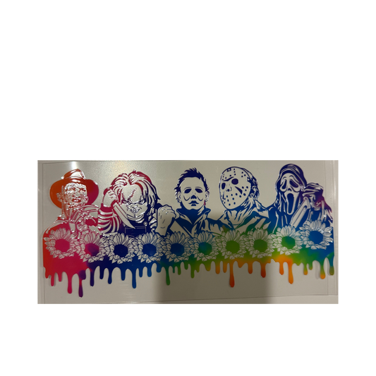 Rainbow Spooky Characters