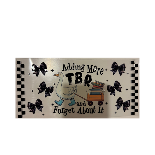 Adding More TBR