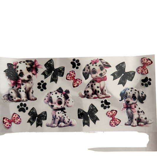 Dalmations  w/ Lace Bows