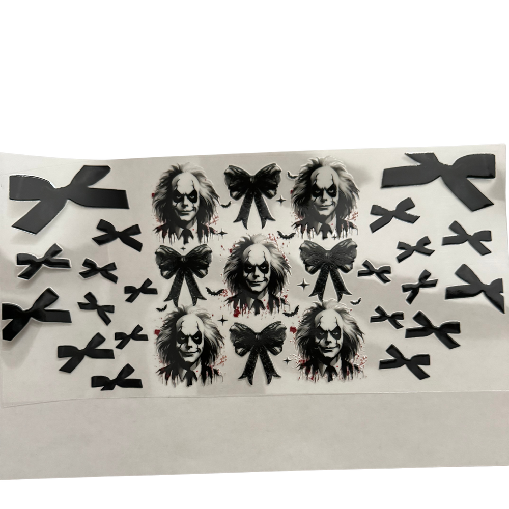 Beetlejuice Black Bows