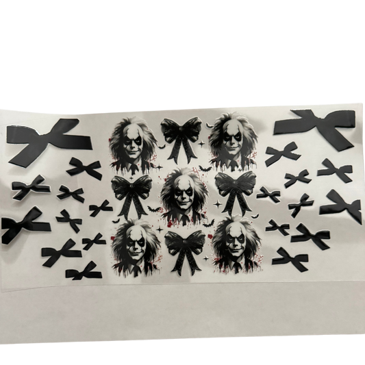 Beetlejuice Black Bows
