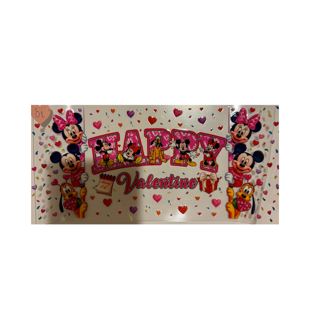 Mickey Friends Happy V-Day