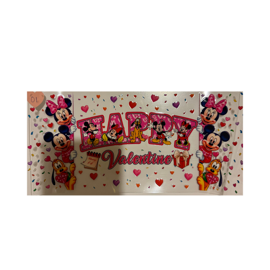 Mickey Friends Happy V-Day