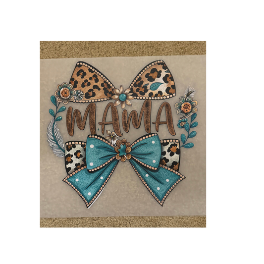 DTF - Cheetah & Teal Mama
