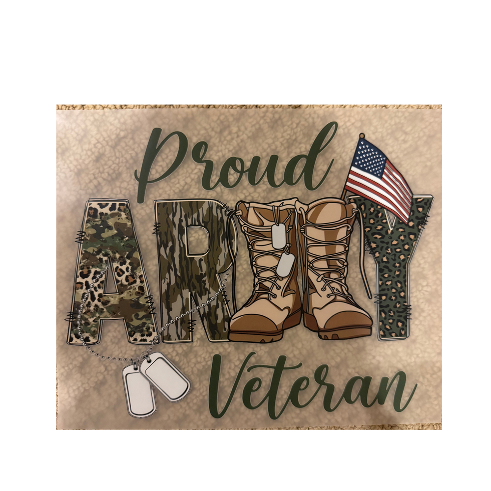 DTF- Proud Army Veteran
