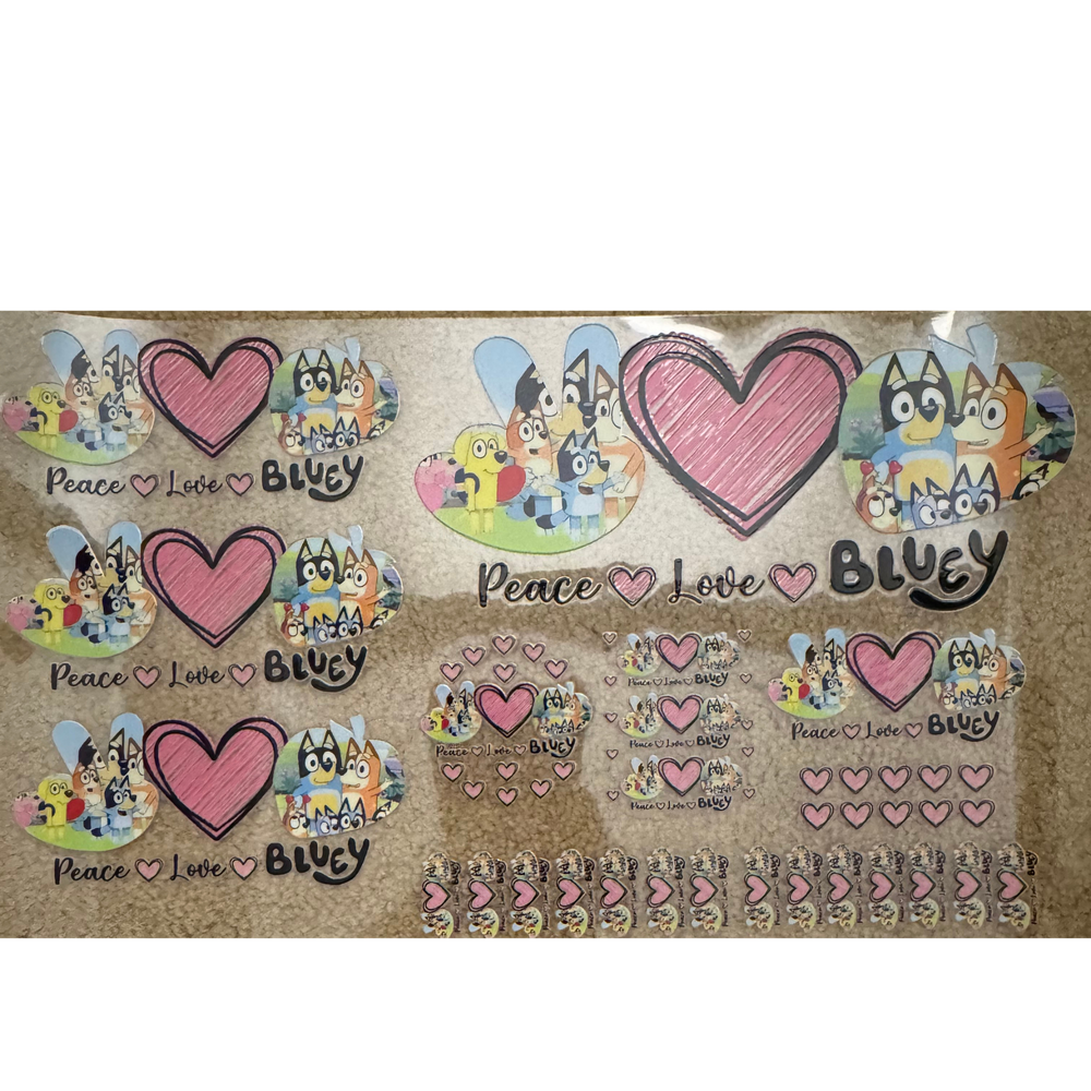 7 in 1 - Peace Love Bluey