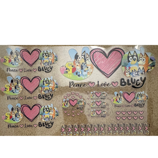 7 in 1 - Peace Love Bluey