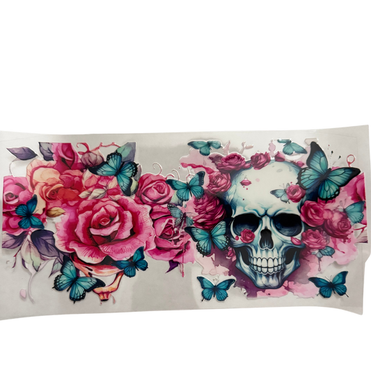 Skull & Flowers