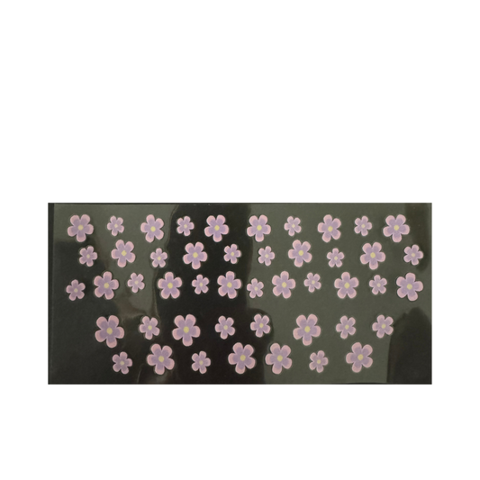 3oz - Purple Flowers