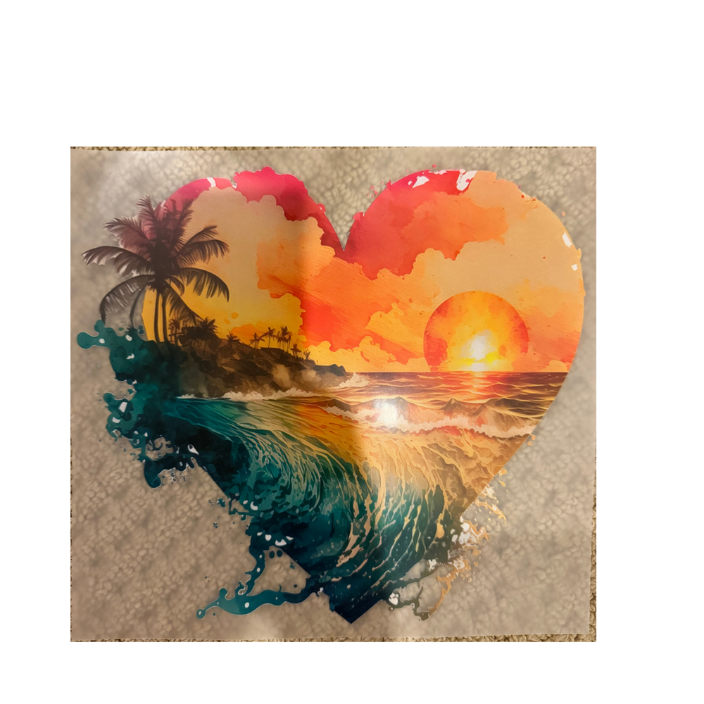 DTF - Beach Heart