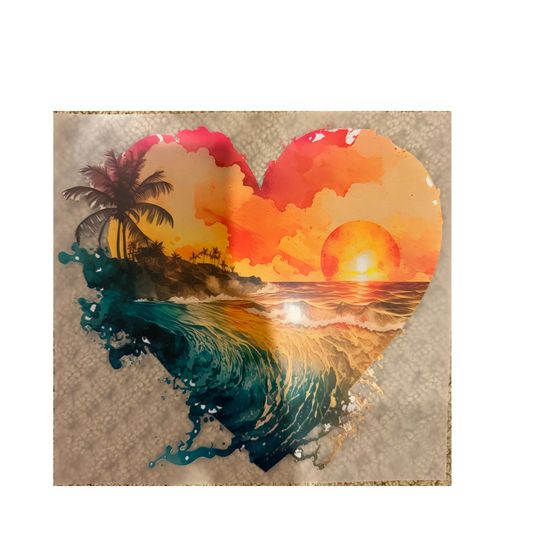 DTF - Beach Heart