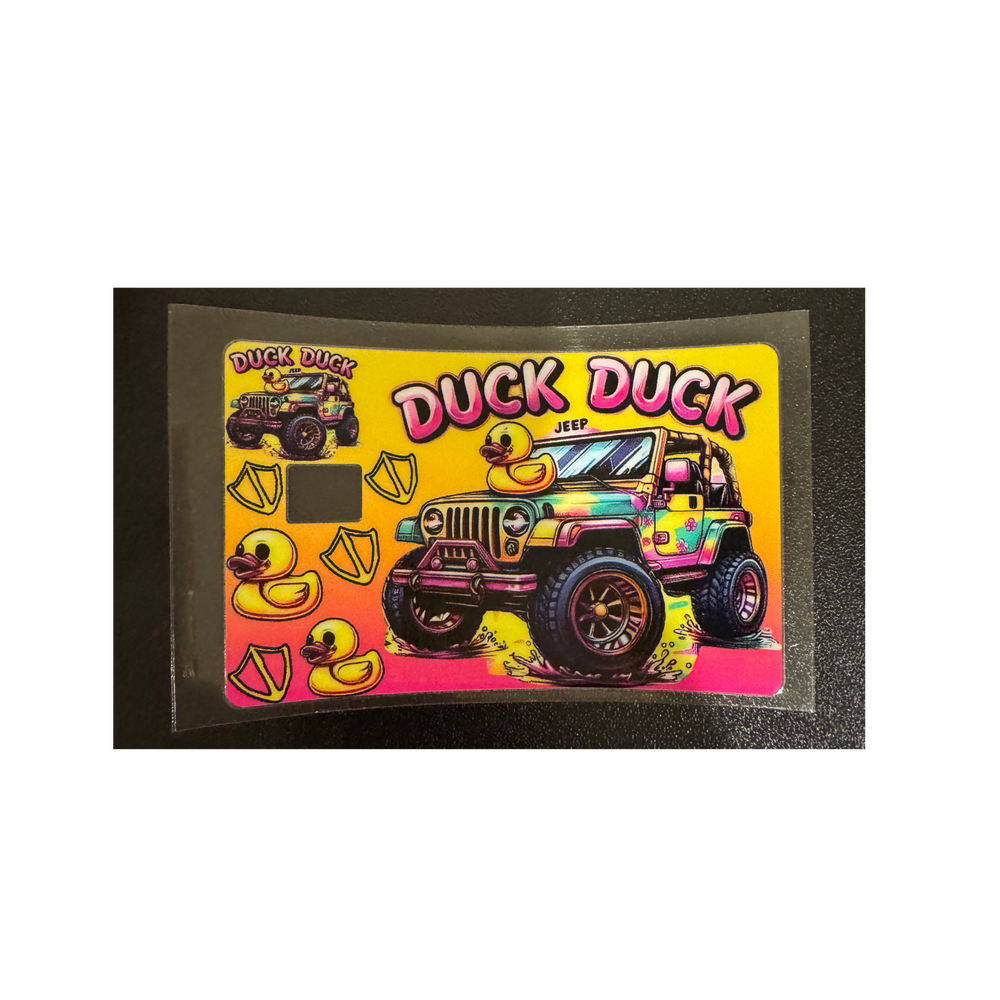 Duck Duck Jeep - Credit Card Wrap