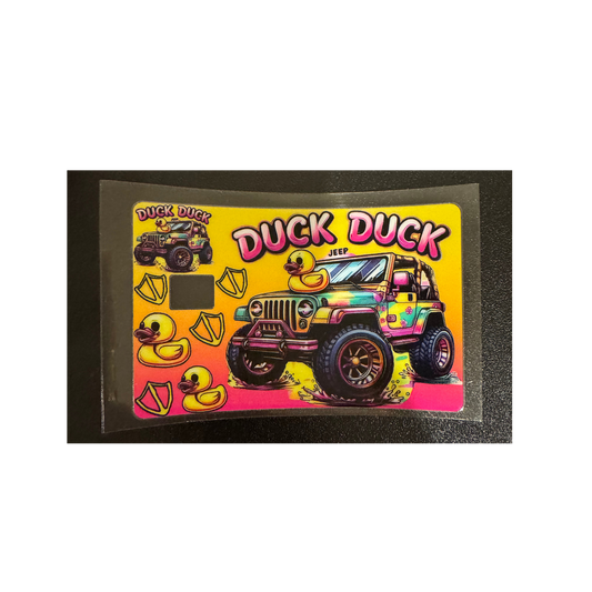 Duck Duck Jeep - Credit Card Wrap